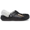 Crocs Кроссовки Classic Lined Clog Disco Glitter Unisex Черные 208075-0ZS