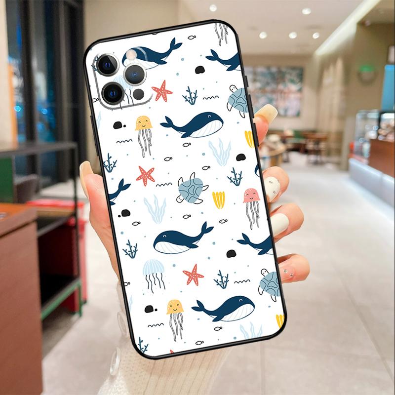 Чехол для телефона "Китенок" для iPhone 17 16 15 14 13 11 12 Pro Max mini 16 Plus 16e 17 Air Защитная крышка