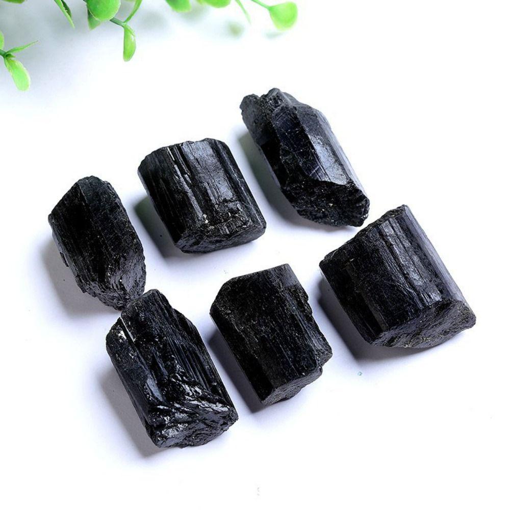 Stone Crafts Natural Black Tourmaline Natural Aromatherapy Stone Ore Specimens