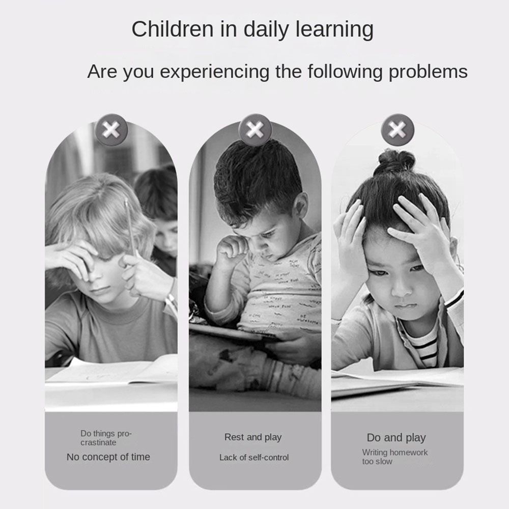 60 минут Визуальный Таймер Круглый/Квадратный Кухонный Таймер Обратный Отсчет Будильник Дети Напоминание для Детей