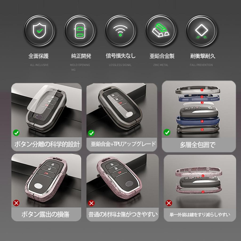 MailiMy Car Key Case, Suitable for Pukupu Aqua, Car Key Holder, Card Key Cover,