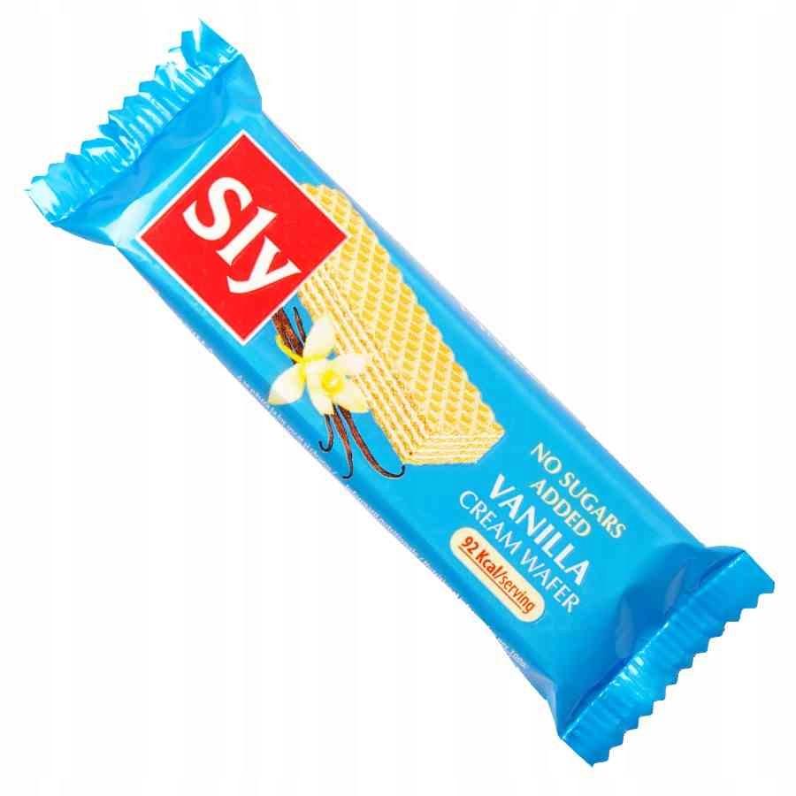 Sly sugar-free vanilla cream wafer