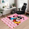 Mickey Minnie Printed Carpet, for Office Chair Living Room Bedroom Kitchen Room Decor Gifts.