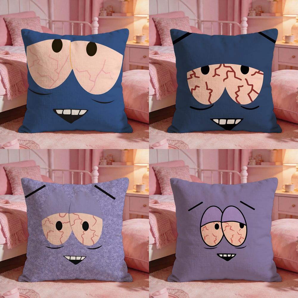 SSouthpark TowelieS Cartoon Cushion Cover Premium Comfort Reversible Pillow Cove Two In One Design For Any Room Car Interior