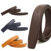 120cm Replacement No Buckle Belt Cowhide Pin Buckle Band Body Casual 3.3cm with Hole