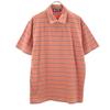CHAPS RALPH LAUREN Border Pattern Short Sleeve Polo Shirt 2L Men's Used