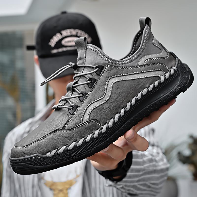 Handmade Leather Shoes Men Driving Shoe Casual Sneakers Leather Loafers Men Shoes Hot Sale Moccasins Tooling Shoe Footwear