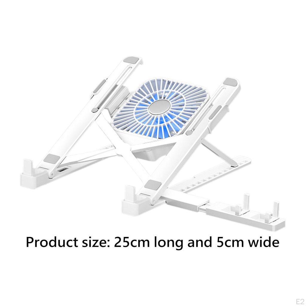 Эргономичная подставка для ноутбука с бесшумным вентилятором охлаждения