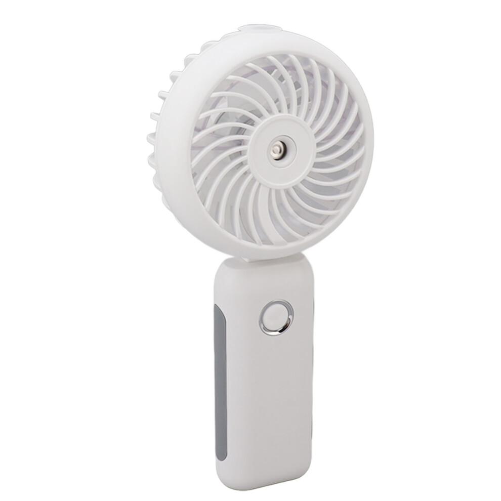 Water Spray Fan For Personal Cooling, Portable Handheld Fan With Foldable Handle And Brushless Motor, 2 In 1 Handheld Desktop Fan With USB Charging