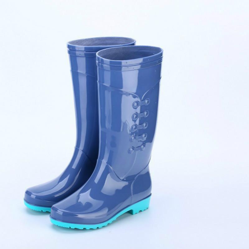 Miaoguan женские резиновые сапоги до середины голени, галоши, резиновые водные сапоги, короткие водонепроницаемые садовые туфли, женская противоскользящая водная обувь 2024