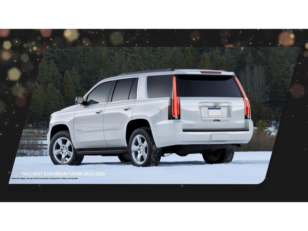 Светодиодный задний фонарь стоп-сигнала в сборе для 2015-2020 Chevrolet Suburban/Tahoe