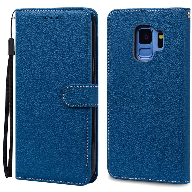 Чехол S9/S9 Plus для Samsung Galaxy S9, чехол G960F, кожаный чехол-кошелек, откидная крышка для Samsung Galaxy S9+, S 9 Plus, G965, чехол для телефона