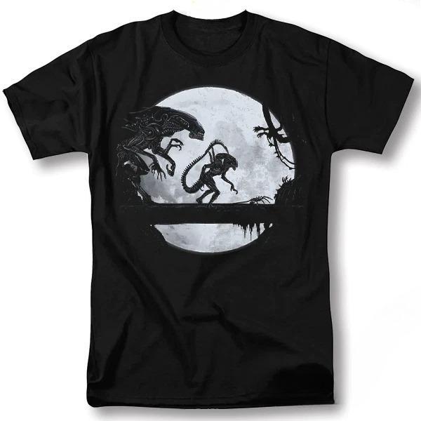 Alien Shirt Classic Movie Poster Vintage Graphic Design TShirt