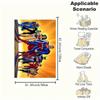 Justice League DC Comics Superheroes iPhone Wallpaper HDBlanket Flannel Throw Blanket for Sofa, Bed, Travel, Camping, Office, Couch, Chair