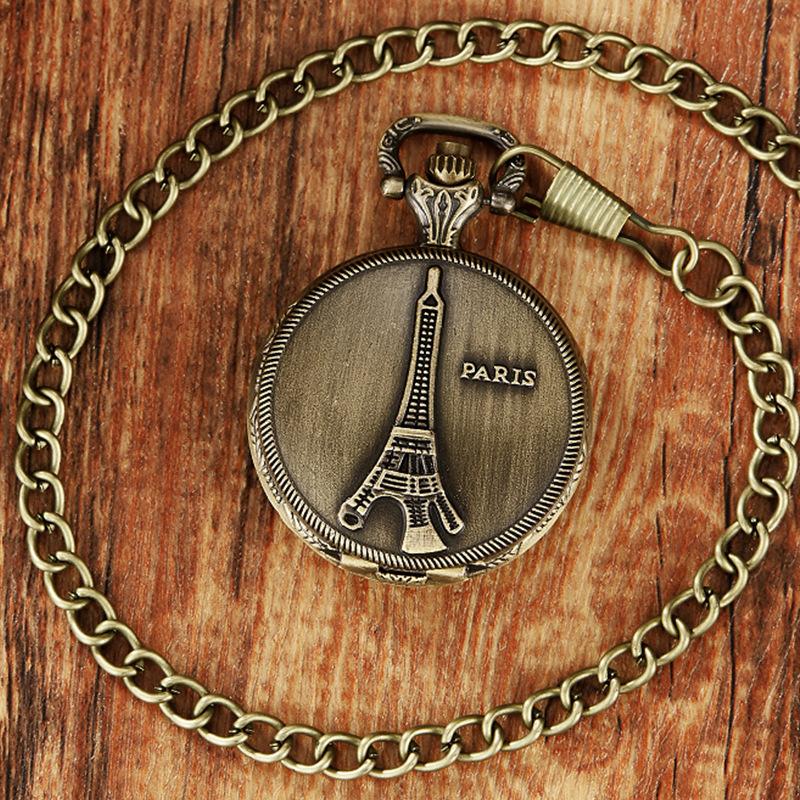 Карманные часы с откидной средней частью и цифровым циферблатом, винтажные модные карманные часы