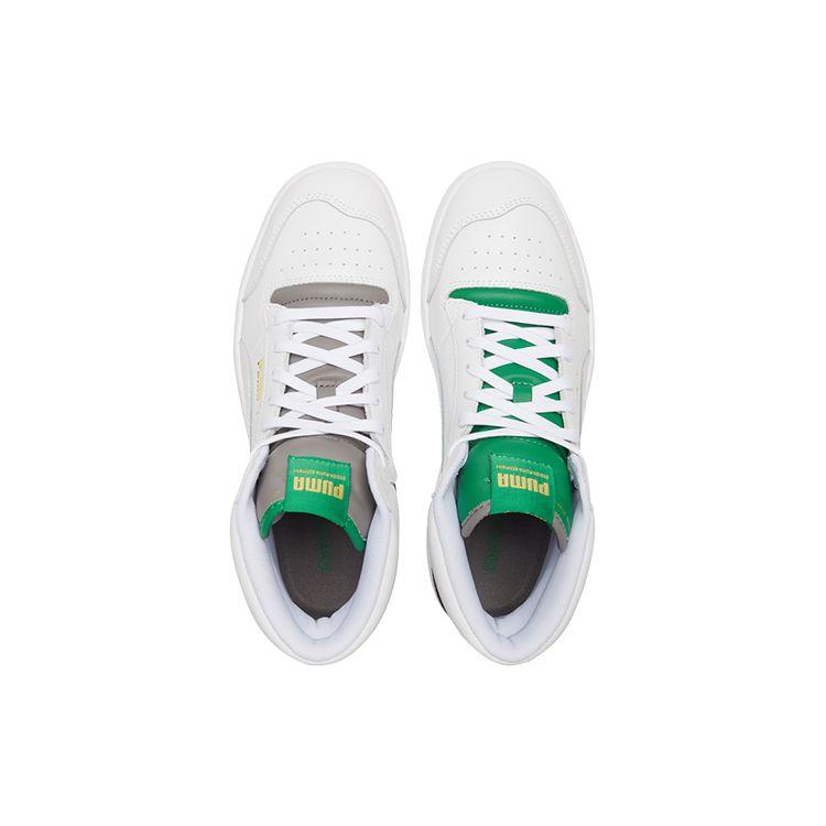 Puma Кроссовки унисекс Ralph Sampson Mid White Amazon Green Стальной-Серый 370847-20