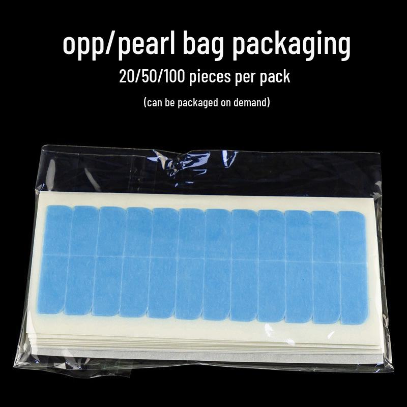 Прозрачная водонепроницаемая потовлагостойкая клейкая лента для парика - Невидимая, без следов, двусторонняя, высокой вязкости, защита от просвечивания.