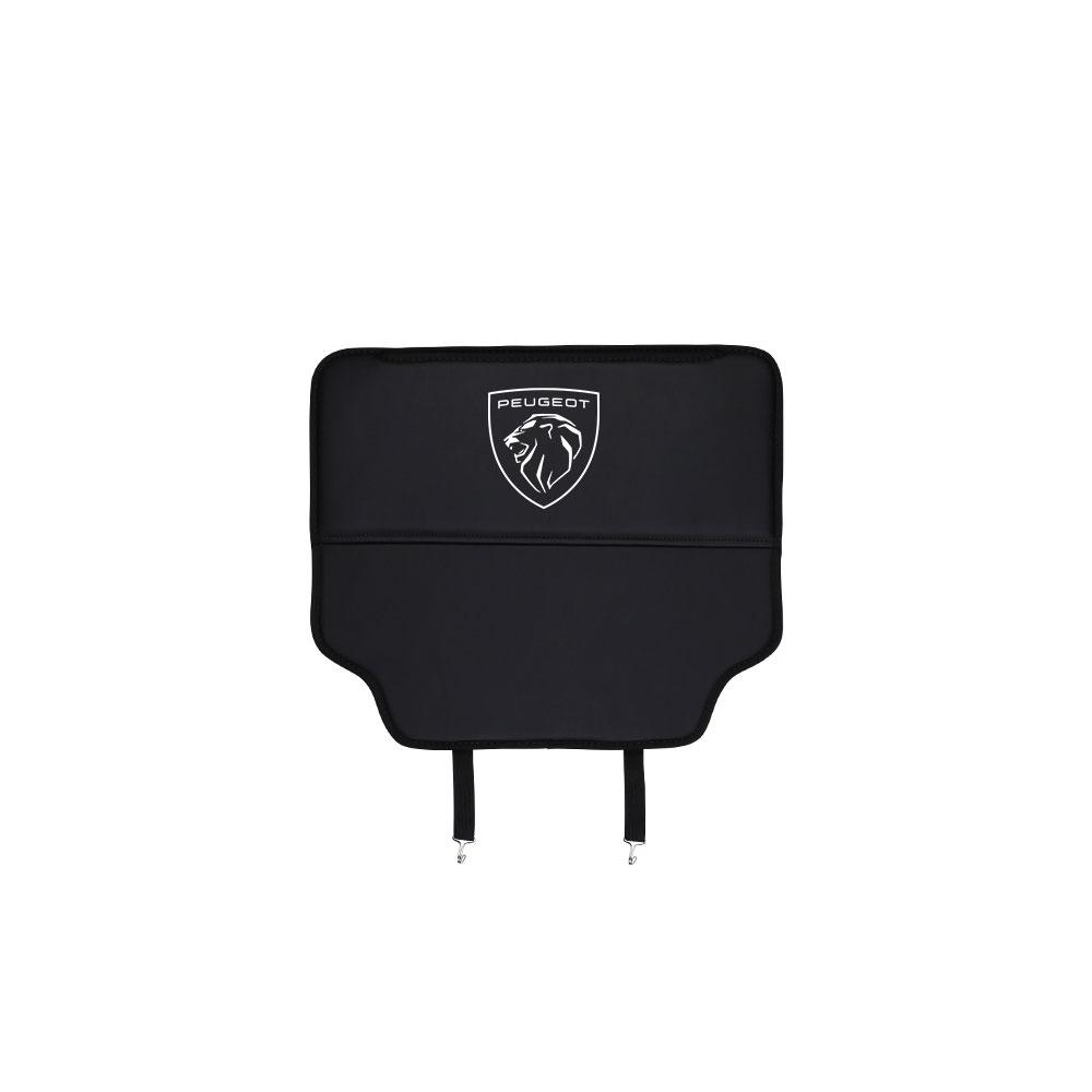 Leather Car Seat Back Storage Bag Chair Anti-Kick Stowing Pocket For Peugeot 3008 5008 208 407 406 307 301 207 2008 508 107 306