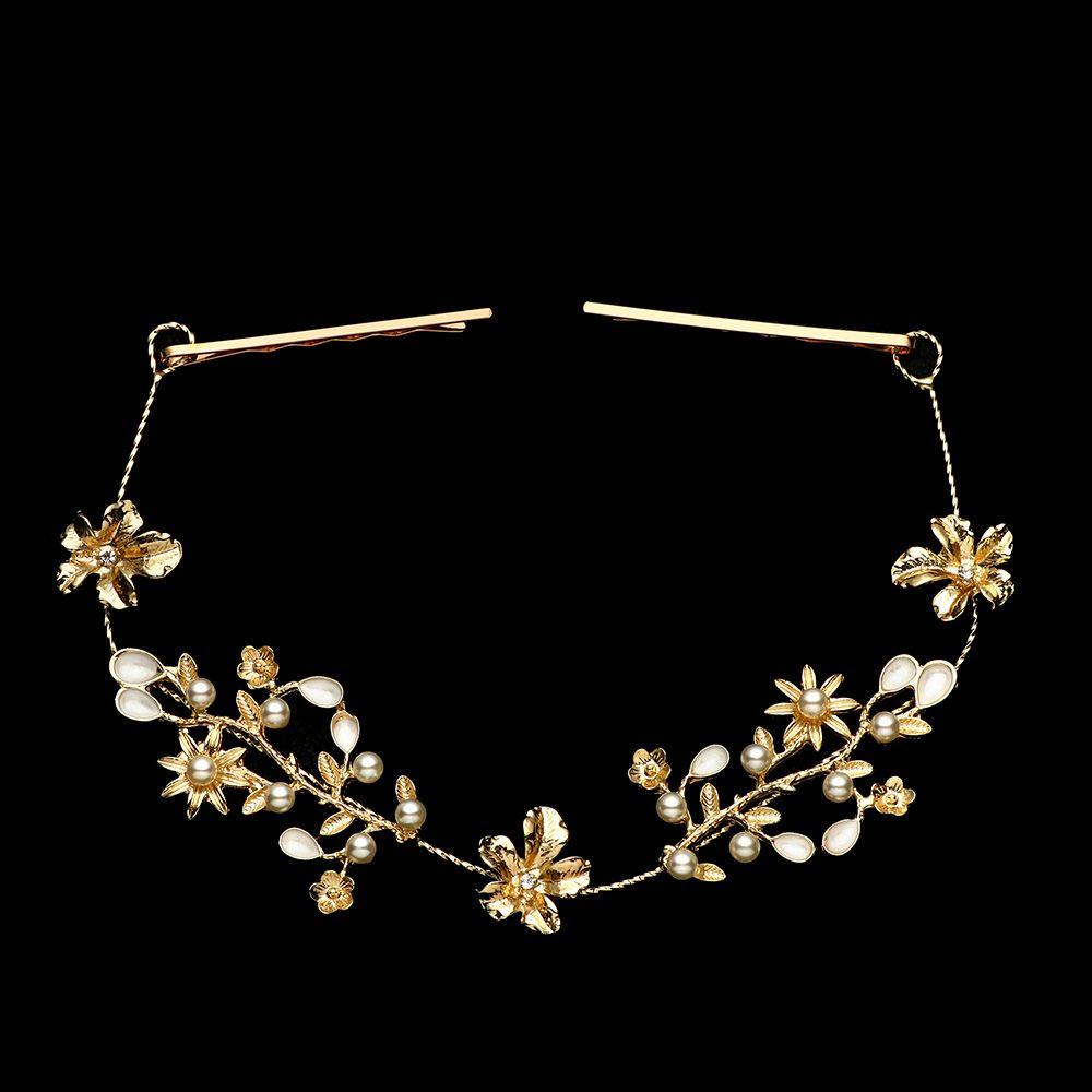 Женский головной убор свадебная повязка на голову украшения для волос горный хрусталь цветок повязка на голову свадебная повязка на голову с цветком