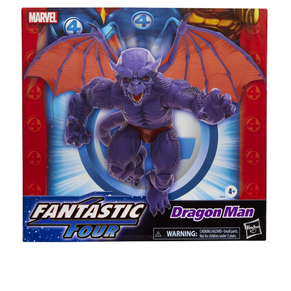 Hasbro MARVEL Legends Серия Фантастическая Четверка Человек-Дракон Фантастическая Четверка Комикс Взрослая Коллекционная Фигурка G0603 Оригинальная