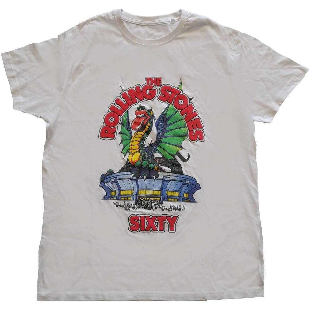 Футболка унисекс The Rolling Stones Sixty Stadium Dragon