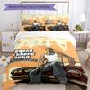Gta Comforter Cover Set Suitable for Playroom Machine Washable Christmas Gift