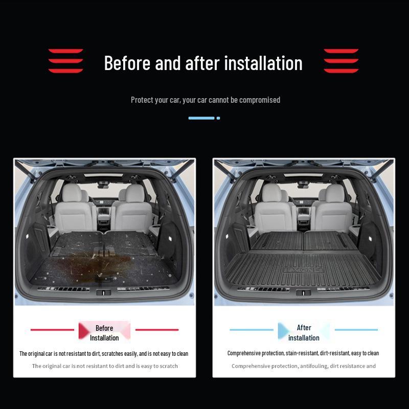 2021 Ideal One Waterproof Trunk Mat & Backrest Protector