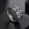 Spinner Rotating Punk For Teens Korean Finger Rings Men Rings Twist Chain Women Anxiety Rings