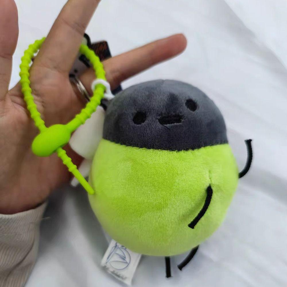 Firefly Firefly Plush Doll Keychain Plush Light-emitting Firefly Plush Keyring Female Lady Girl