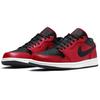 Мужские кроссовки Air Jordan 1 Low Reverse Bred Gym-Red Black White 553558-605