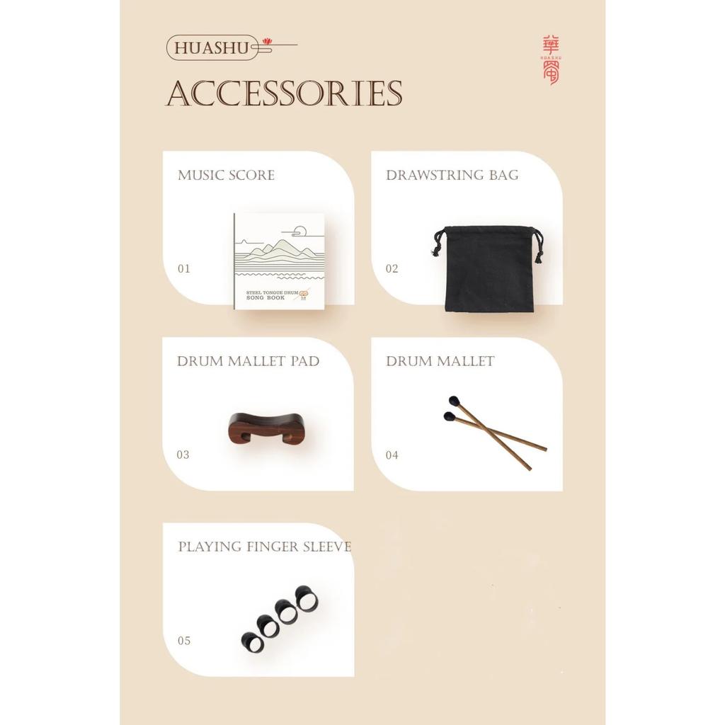 Steel Tongue Drum 6 Inch 11 Notes C Tone Ethereal Drum Music Drum Yoga Meditation Percussion Instrument