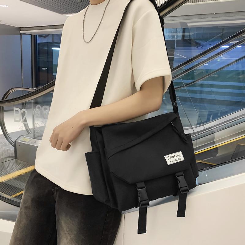 Мужская и женская школьная сумка через плечо, сумка через плечо