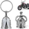 Riding Bell Angel Guardian Biker Riding Bell Portable Motorcycle Accessories For Biker Riders Motorcycle Bicycle Valentine Gift
