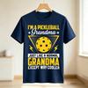 Im a Pickleball Grandma TShirt Funny Cool Player Gift Unisex Casual Cotton Tee Streetwear Sport Lover Life Fun Unisex Short Sleeve