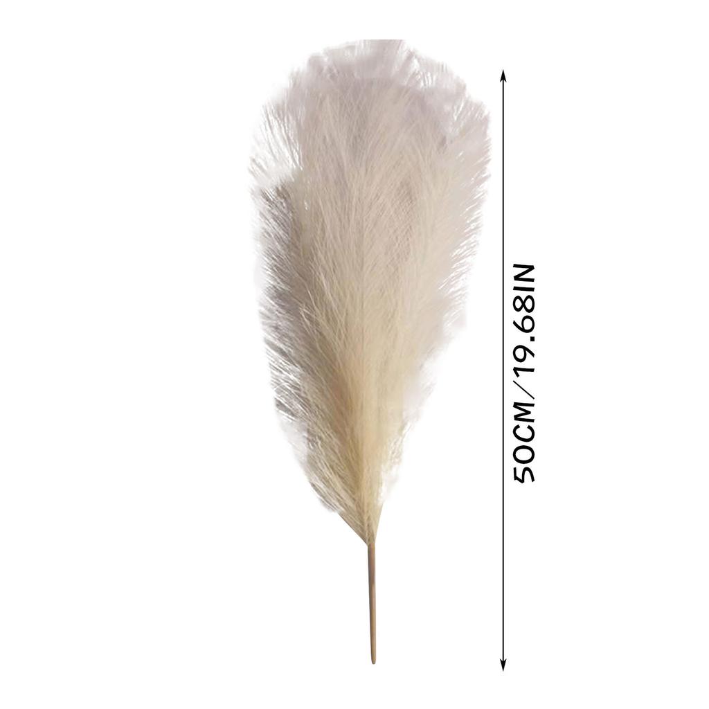 (Софиелес)6 веток, 50 см, пампасы секас, декор из травы, искусственный тростник, искусственный цветок, свадебный декор для дома, спальни, гостиной