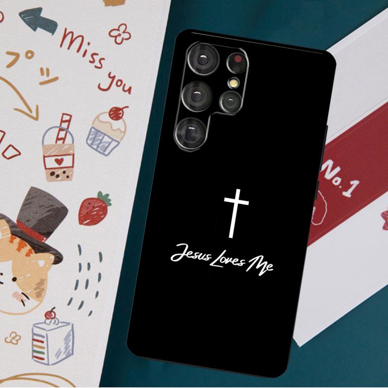 Вера христианский религиозный Иисус чехол для Samsung Galaxy S23 S20 FE S21 FE S22 Ultra Note 20 S8 S9 S10 Note 10 Plus задняя крышка