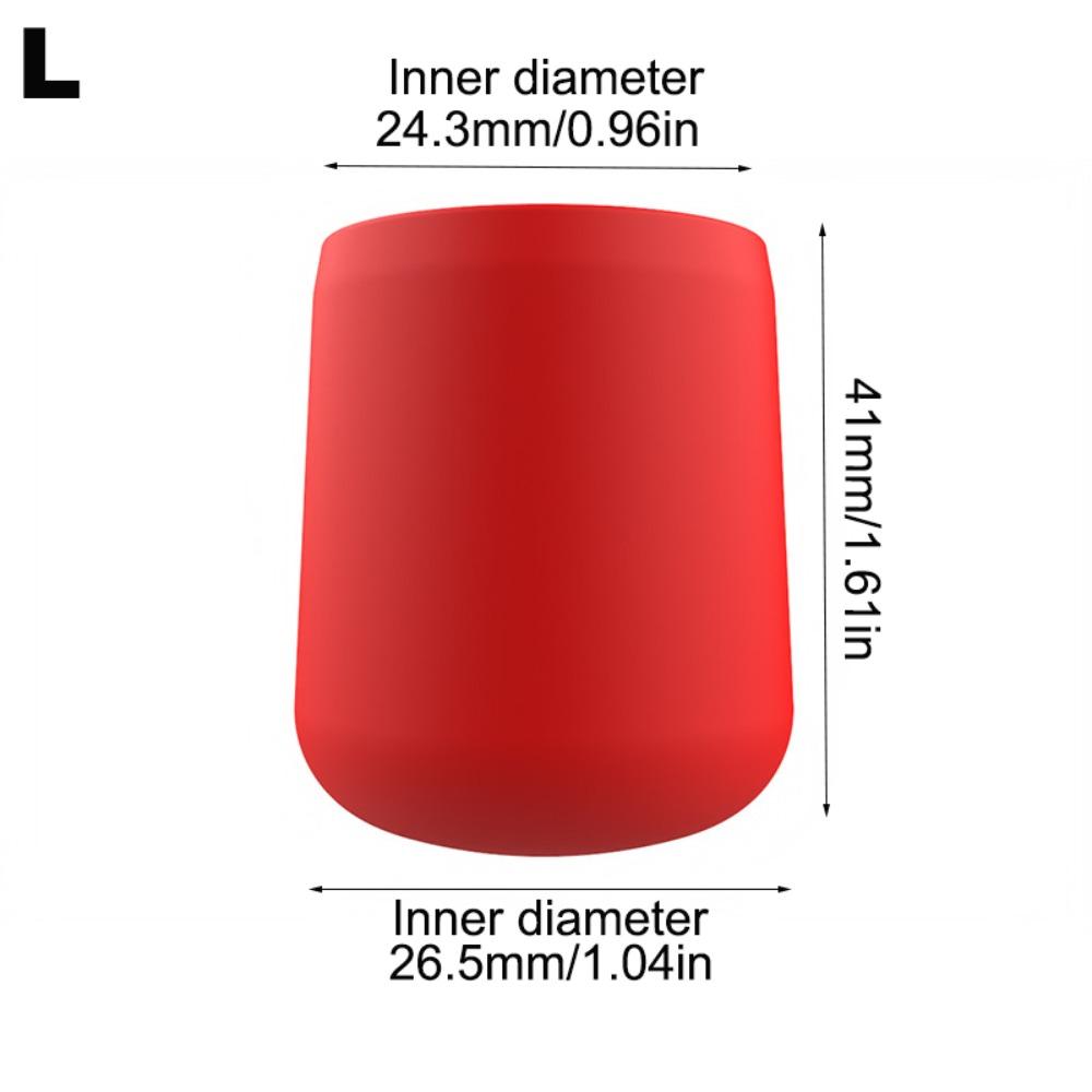 Прочная эластичность Заглушка для хвоста удилища Силиконовый задний блок Новая торцевая заглушка для удилища