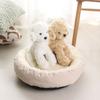 [Pet] Круглая подушка из вельвета