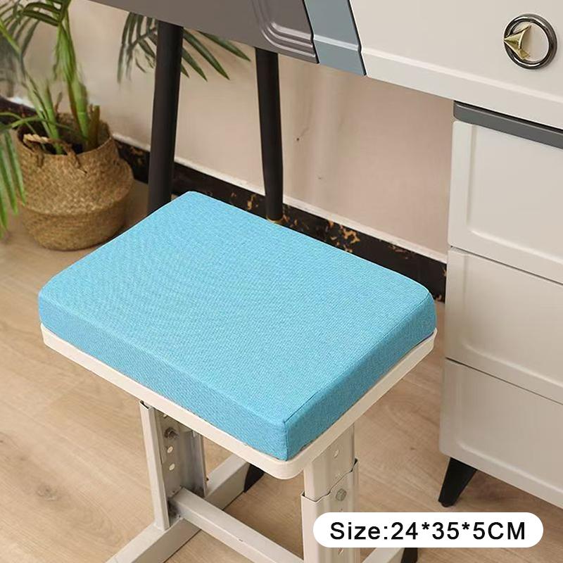 Student Cushion Classroom Chair Cushion Sponge Chair Cushion Dormitory Thickened Seat Cushion High School Student Butt Cushion
