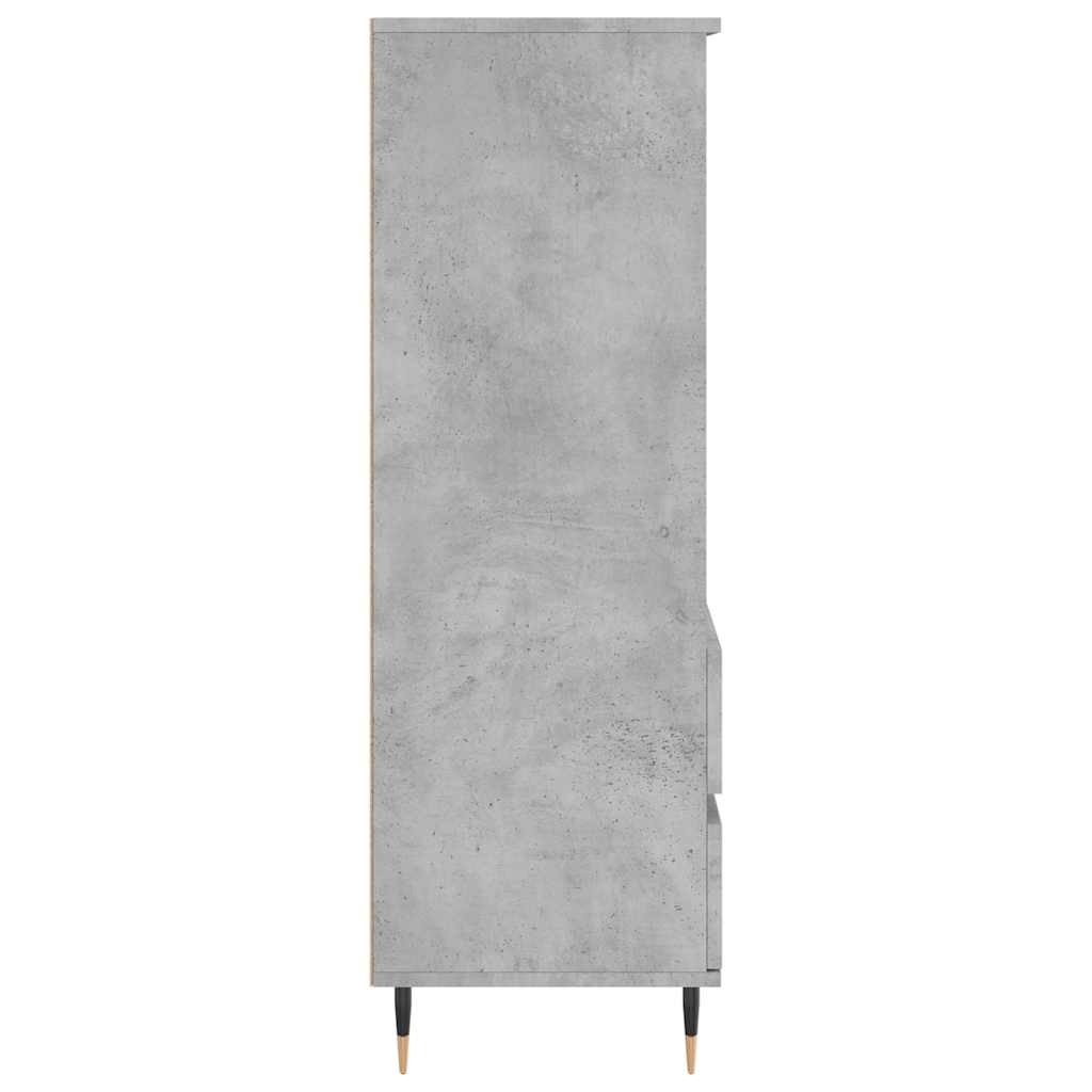 Highboard Concrete Grey 40 x 36 x 110 cm Particleboard