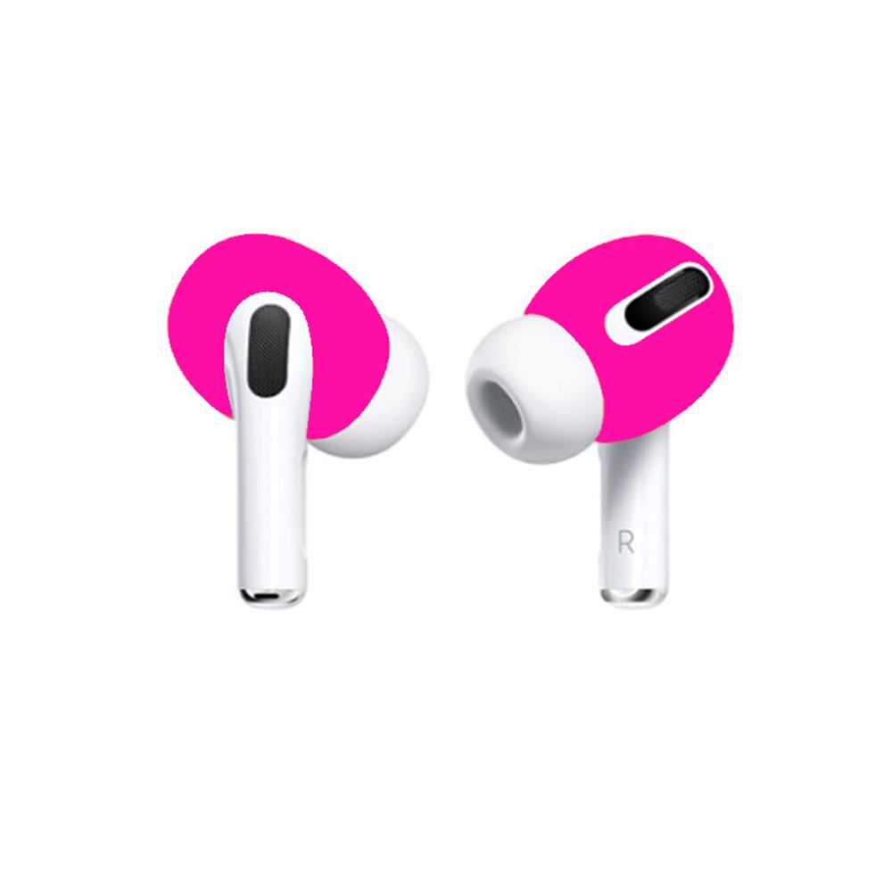2pcs/1pair Ultra Thin Replacement Earphone Case Cover Eartips Earbuds Silicone