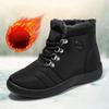 2022 женские зимние теплые хлопковые сапоги, нескользящие водонепроницаемые короткие ботинки, бархатные