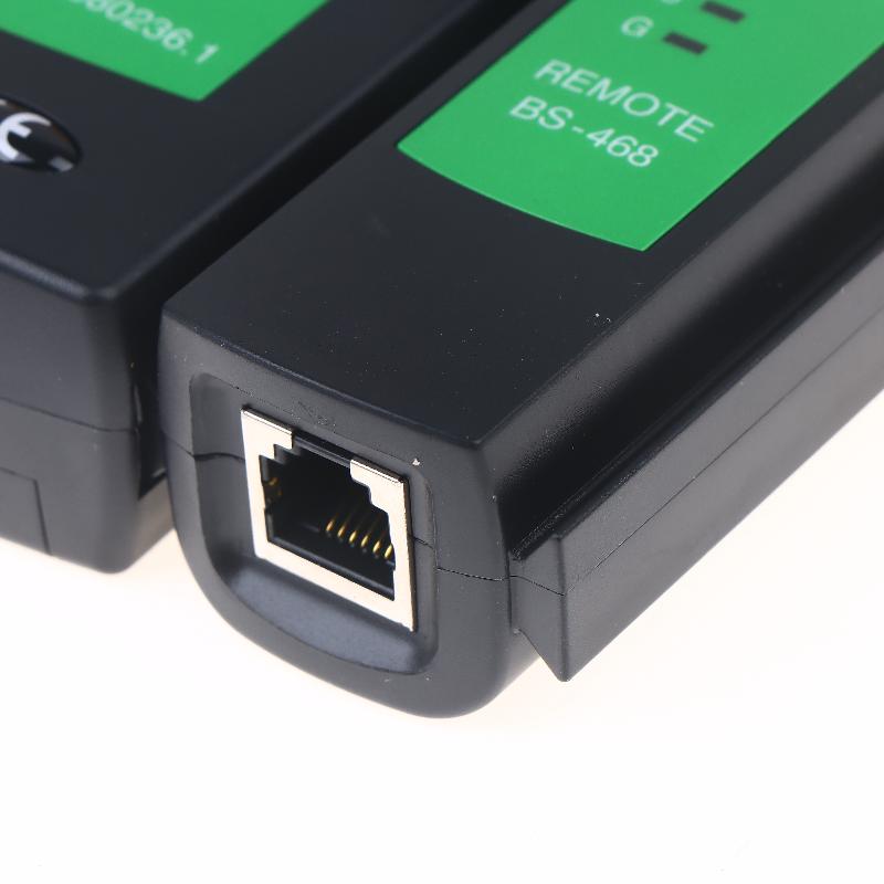 468 Инструмент для тестирования сети Тестер сетевого кабеля Ethernet, Инструмент для проверки подключения экранированного кабеля UTP/STP и телефонной линии