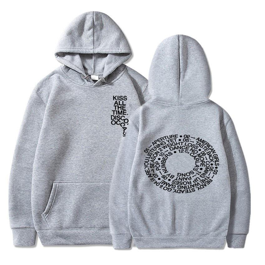 Unisex Harry Styles Kissing Moment Loose Hooded Sweatshirt