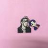 1 шт. Брелок SKZ для фанатов K-POP - Дизайн музыкальной группы с инициалами SKZ, Коллекционный аксессуар, 2D Плоский брелок для сумки в K-POP тематике