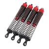 4PCS Oil Pressure Shock Absorbers Aluminum Alloy Model Vehicle Shock Damper Kit for 1 10 Scale RC Car 120mm Red