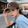Spring and summer new hat women's wide-brimmed sunshade baseball cap deepened face small sunscreen cap casual versatile cap