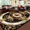 Ретро Роскошные Мягкие Ковры для Гостиной Европейская Декорация Зона Дивана Нескользящие Напольные Коврики Спальня Великолепный Ковер Настраиваемый
