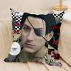 Love GGoro Majima YYakuza Cushion Cover Silky Short Plush Invisible Zipper Dustproof Sofa Pillow Case For Home Decor