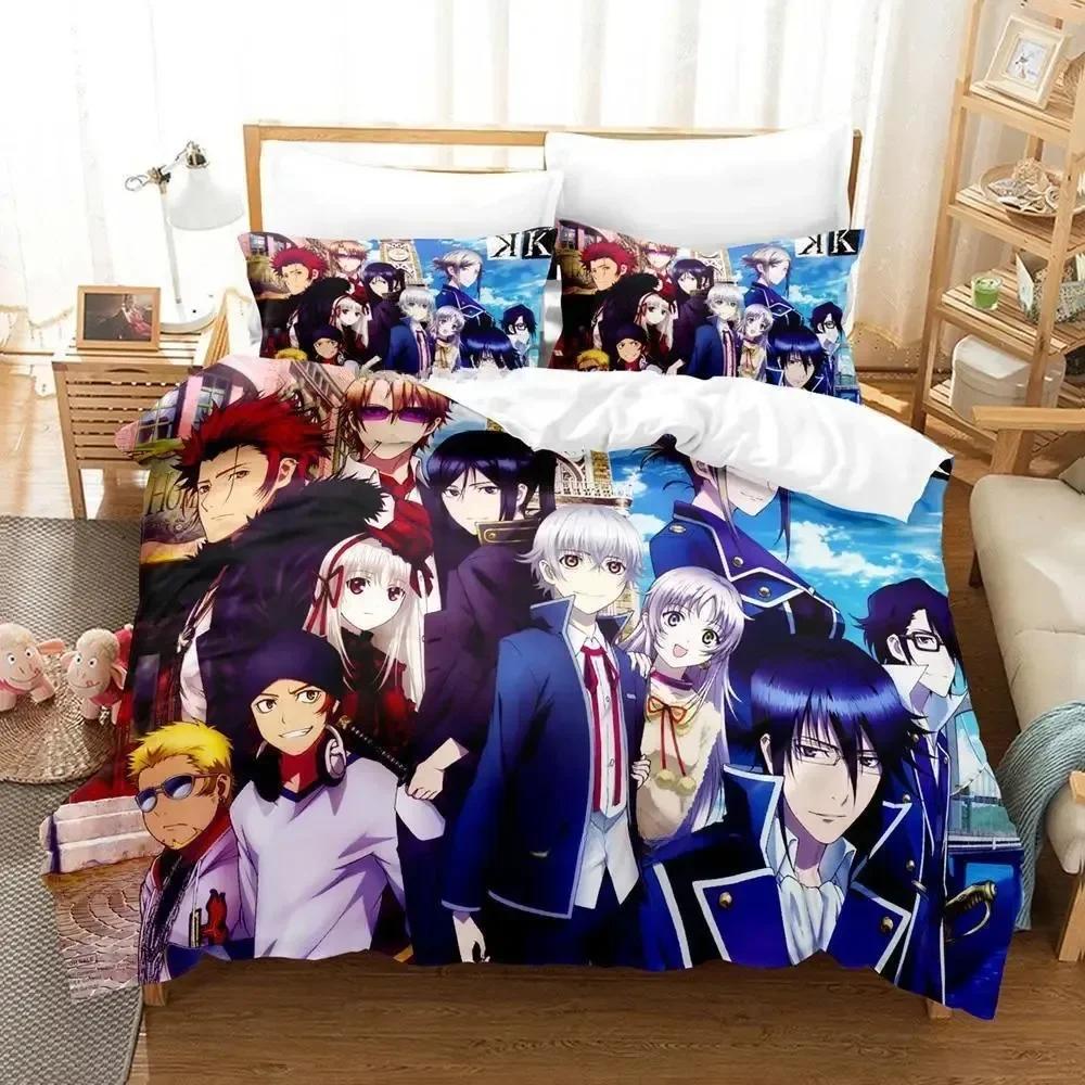 K project Микото Суо Кровь! Без косточки! Никакого пепла! Постельное белье с наволочкой, мягкое одеяло, мягкое покрывало, размеры Super King